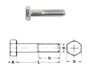 M4x12 Bult 8.8 FZB